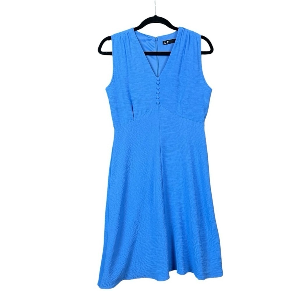 Leslie Fay Sleeveless Flare Midi Dress Women's Size 4